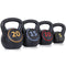 4 Piece Kettlebell Set - 5Lb 10Lb 15Lb 20Lb Workout Fitness Weight Set Wide Grap